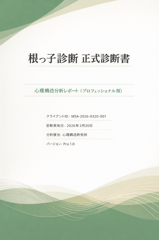経営者 メンタル構造診断Pro